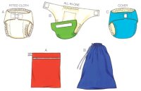 Taschen Decke Windeln, KwikSew K3690