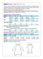 Damen Pullover Top, KwikSew K3802