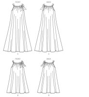 K4057 Damen Kleid, KwikSew