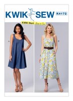 K4172 Damen Kleid, KwikSew