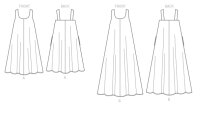 K4172 Damen Kleid, KwikSew
