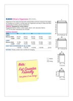 K3900 Organizer Hängender, KwikSew