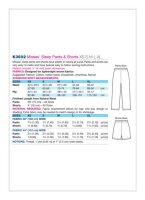 K3602 Damen Hose Shorts Schlafanzug, KwikSew