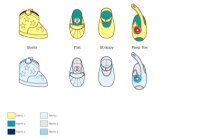 K0113 Kinder Baby Schuhe Western, KwikSew