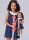 K0221 Top Mädchen Puppe Kleid, KwikSew