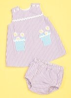 K0220 Kinder Overall Höschen Kleid, KwikSew