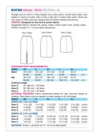 K3765 Damen Röcke, KwikSew