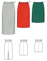 K3765 Damen Röcke, KwikSew
