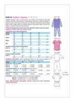 K3510 Kleinkind Schlafanzug, KwikSew