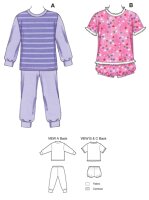 K3510 Kleinkind Schlafanzug, KwikSew