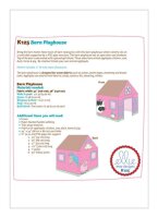 K0125 Stall Spielhaus, KwikSew