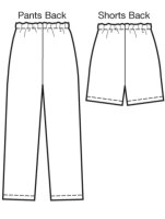 K3786 Jungen Hose Shorts, KwikSew