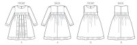 K0156 Mädchen Kleid, KwikSew