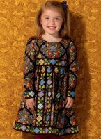 K0156 Mädchen Kleid, KwikSew