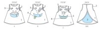 K0154 Kinder Tiere, KwikSew