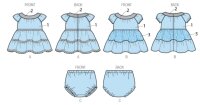 K0198 Kinder Kleid Höschen, KwikSew