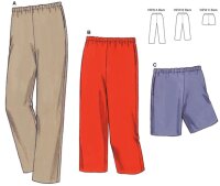K3482 Damen Hose Shorts, KwikSew