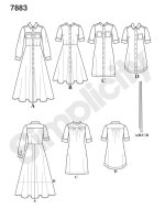 7883 Shirtkleid & Langarmkleid, Simplicity