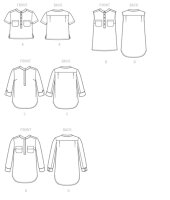 M7360 Damen Top, Schnittmuster von McCalls