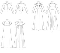 M7493 Mantel Kleid Jackett, McCalls