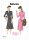 B6374 Damen Kragen Kleid Schal, Butterick