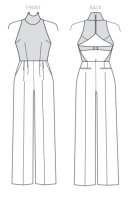 V1524 Damen Overall, Schnittmuster von Vogue