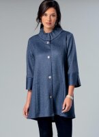 M7512 Jackett Damen Kragen, McCalls