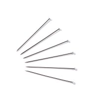 Stecknadeln Nostalgie ST 0,60 x 30 mm silberfarbig