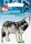 Applikation Wolf Fotoart grau