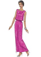 B6414 Damen Kleid, Butterick