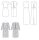B6414 Damen Kleid, Butterick