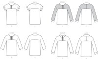 B6416 Damen, Schnittmuster von Butterick