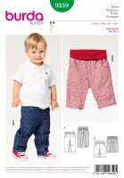 9359 Hose, Hüftpassentaschen, Elastikb, Burda