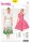 6520 Kleid, Hemdblusenstil, Faltenrock, Burda