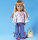 B4089 Puppenkleidung Schnittmuster, Butterick OFP