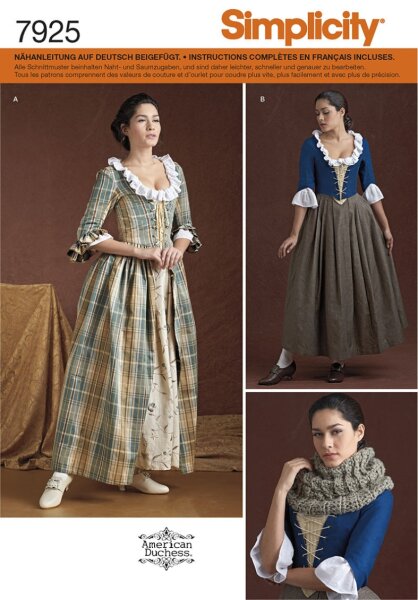 7925 Historisches Kleid, Simplicity