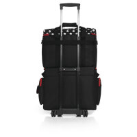 Nähmaschinen Trolley, Polka Dots, schwarz