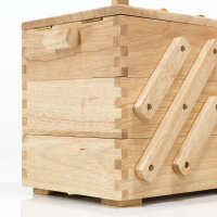 Nähkasten Holz hell, M