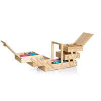 Nähkasten Holz hell, M