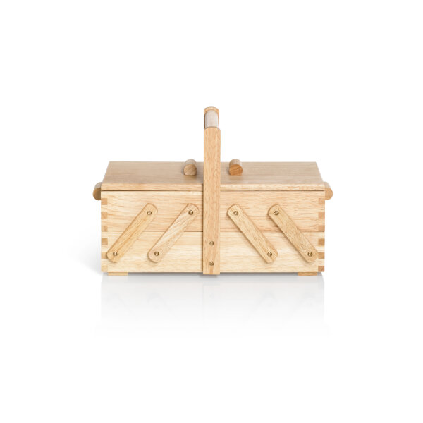 Nähkasten Holz hell, S