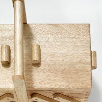 Nähkasten Holz hell, S