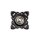 Annäh-Druckknöpfe quadratisch 21 mm schwarz