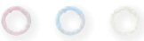PL Druckknopf Jersey Color MS 8 mm rosa/hellblau/perle