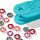 PL Druckknopf Jersey Color MS 8 mm rot