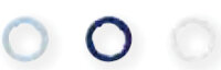 PL Druckknopf Jersey Color MS 8 mm blau/weiß/hellblau