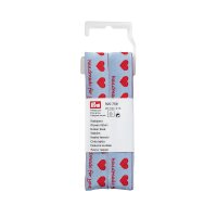 Webband HANDMADE 20 mm bleu/rot