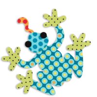 Applikation Puzzle aufbügelbar Frosch