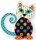 Applikation Puzzle aufbügelbar Katze