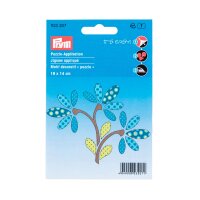 Applikation Puzzle aufbügelbar Blumen