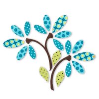 Applikation Puzzle aufbügelbar Blumen